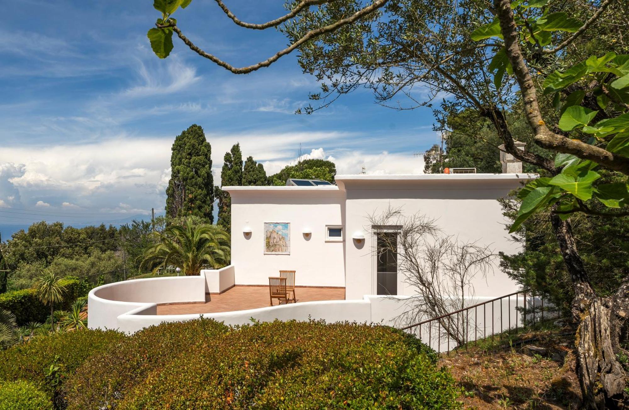 أناكابْري Villa Donna Carolina Capri المظهر الخارجي الصورة